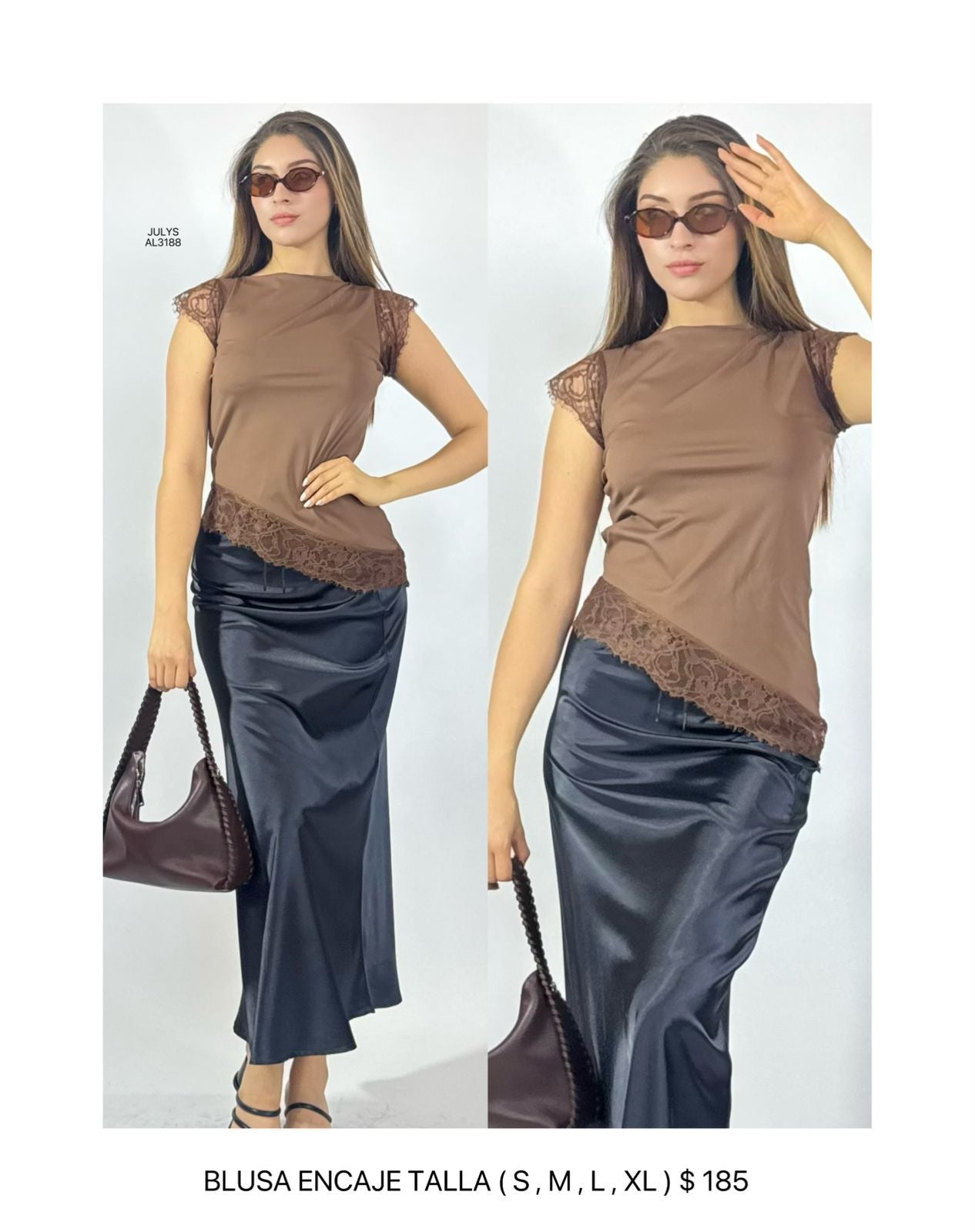 BLUSA ENCAJE