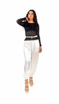 BLUSA ENCAJE M/LARGA