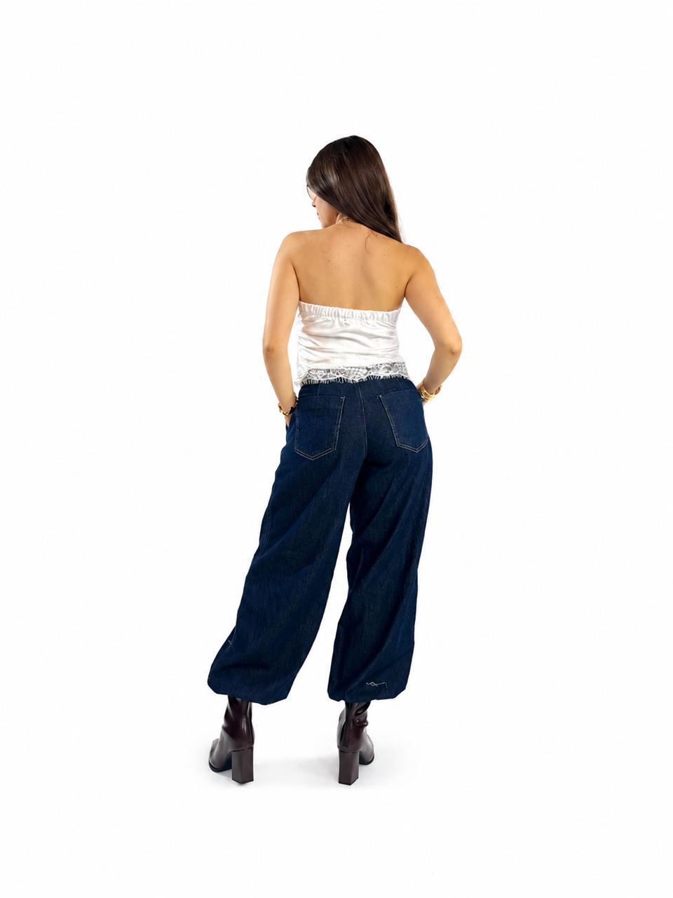BLUSA STRAPLESS TIRA ENCAJE