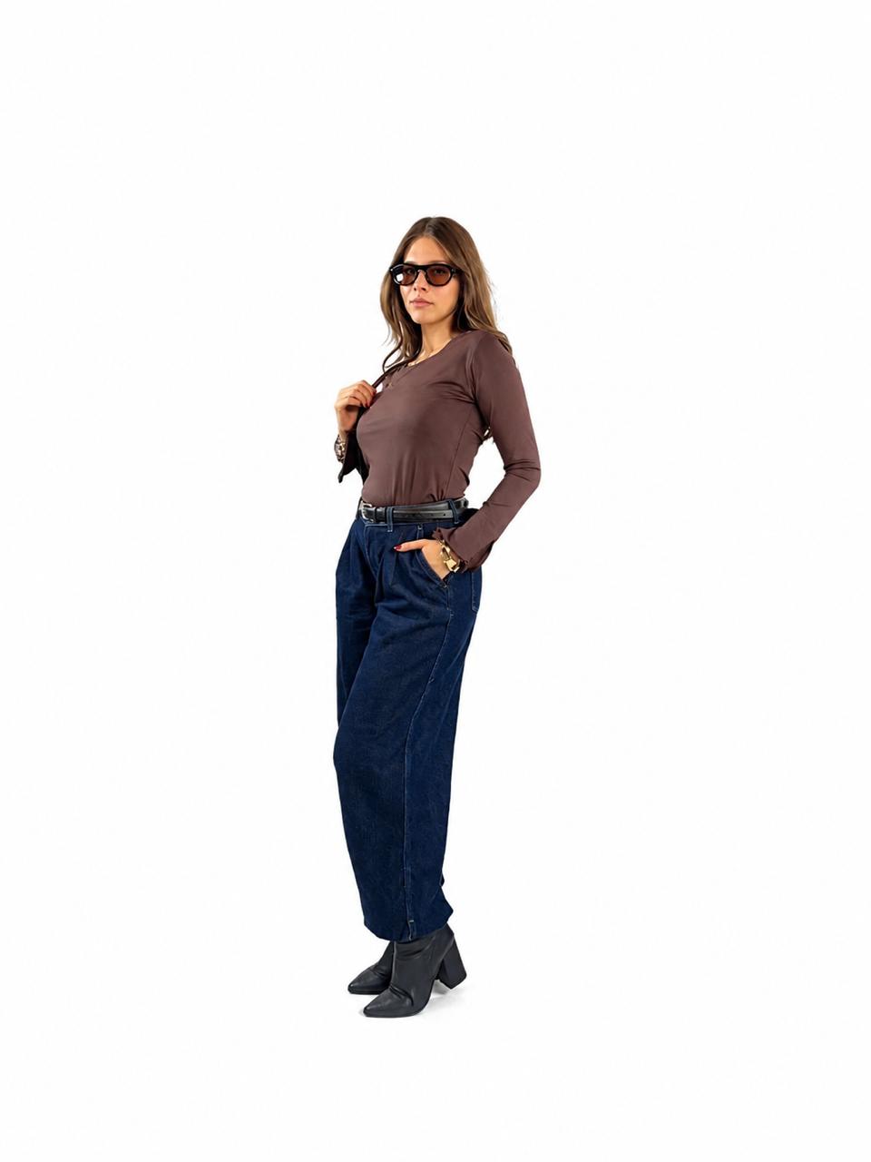 BLUSA MANGA ENCAJE
