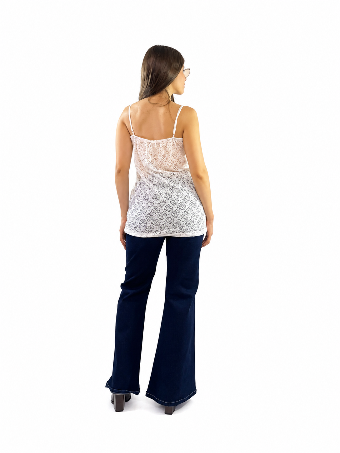 BLUSA TIRANTE DE ENCAJE