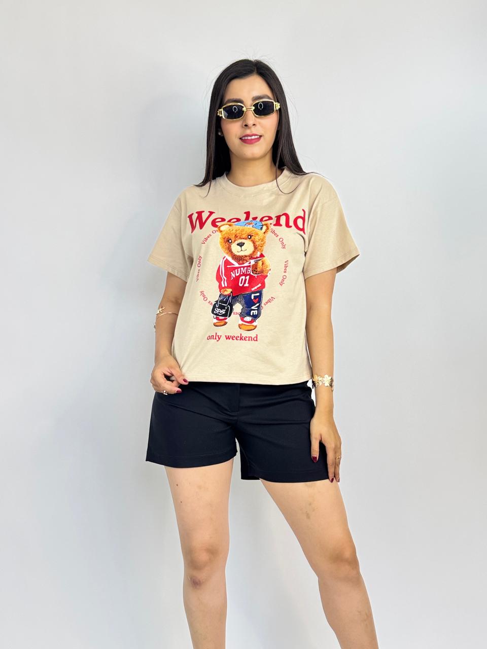PLAYERA OSO WEEKEND