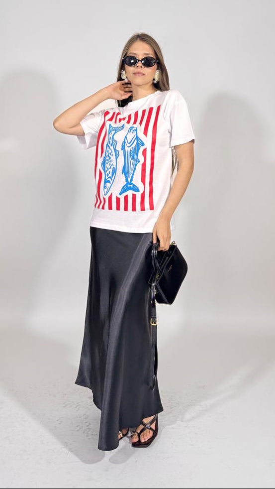 PLAYERA 2 PECES