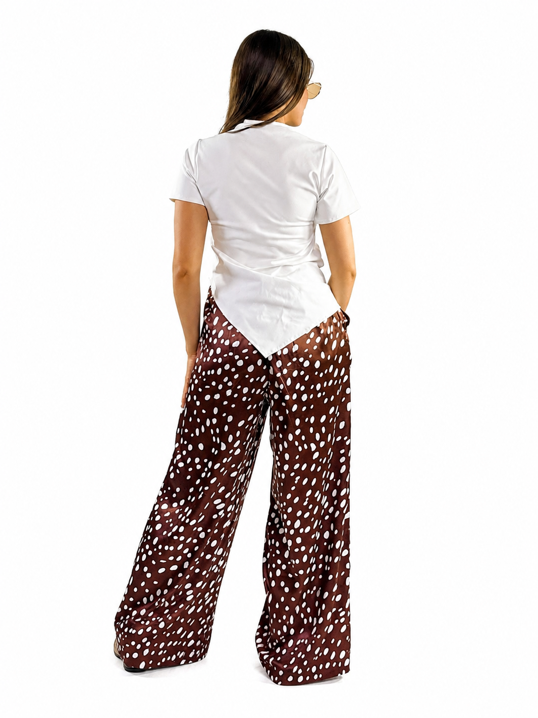BLUSA M/CORTA SESGADA