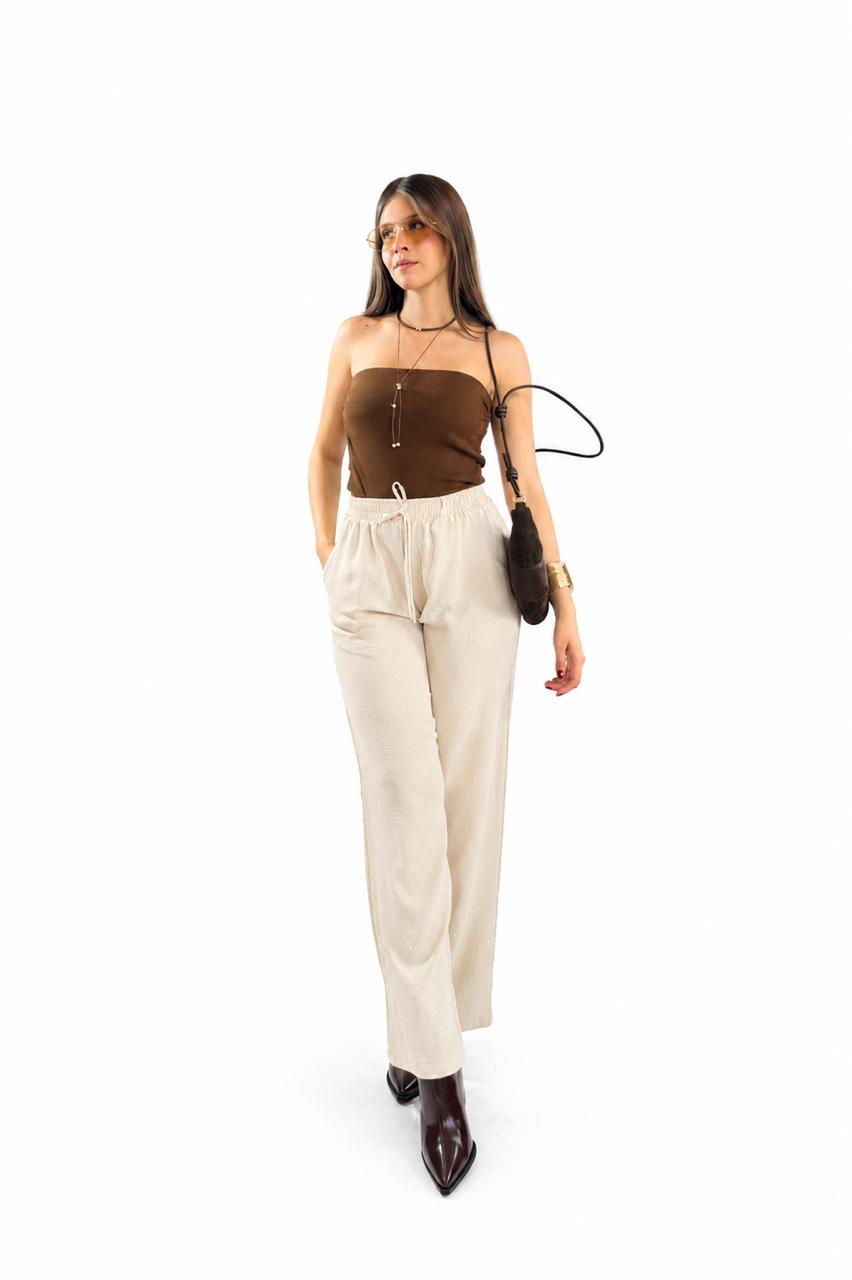 PANTALON BRILLO C/RESORTE