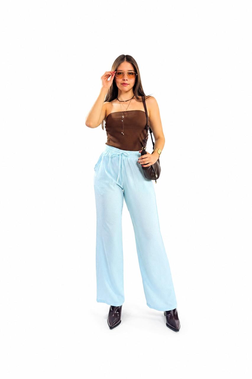 PANTALON BRILLO C/RESORTE
