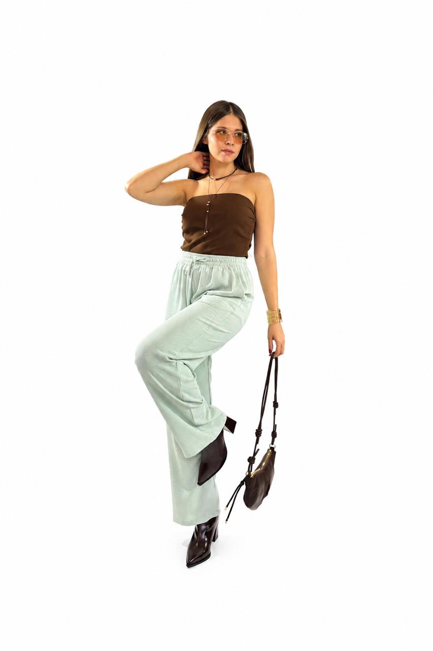 PANTALON BRILLO C/RESORTE