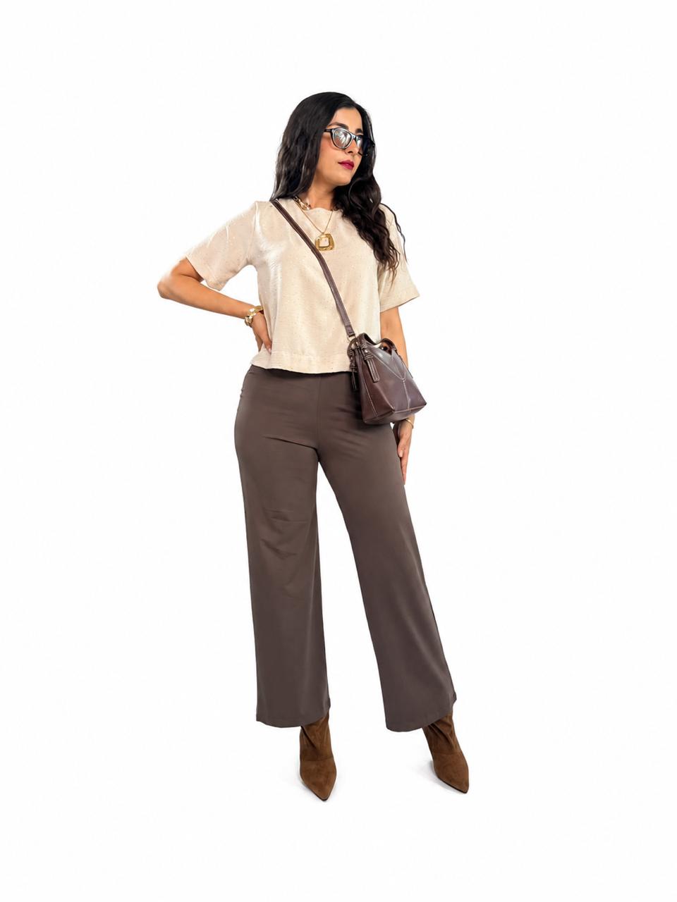 BLUSA MANGA CORTA C/BRILLOS