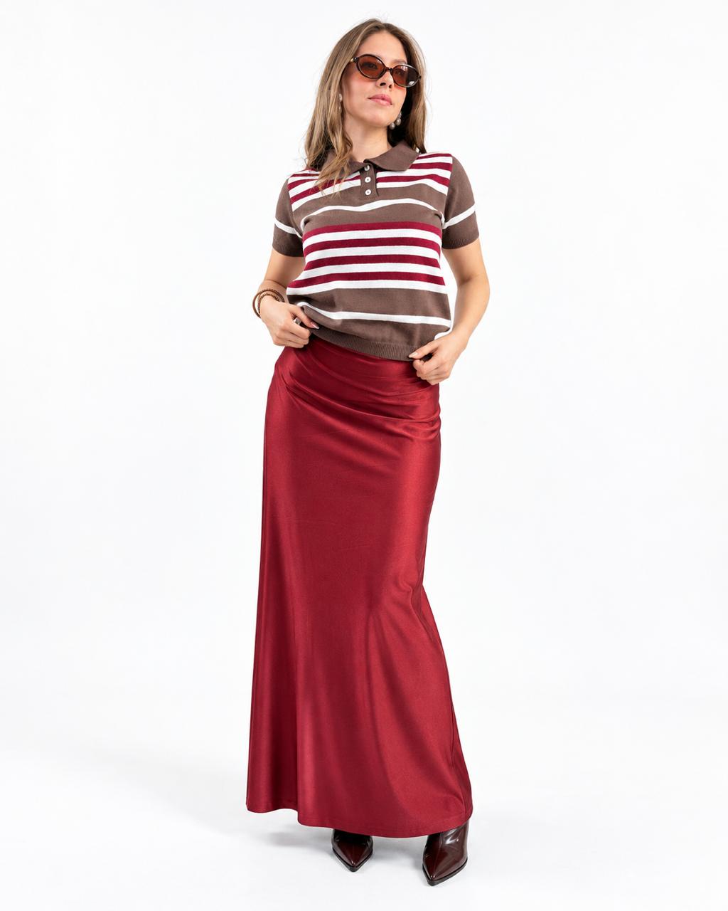 BLUSA TEJIDO CUELLO SPORT