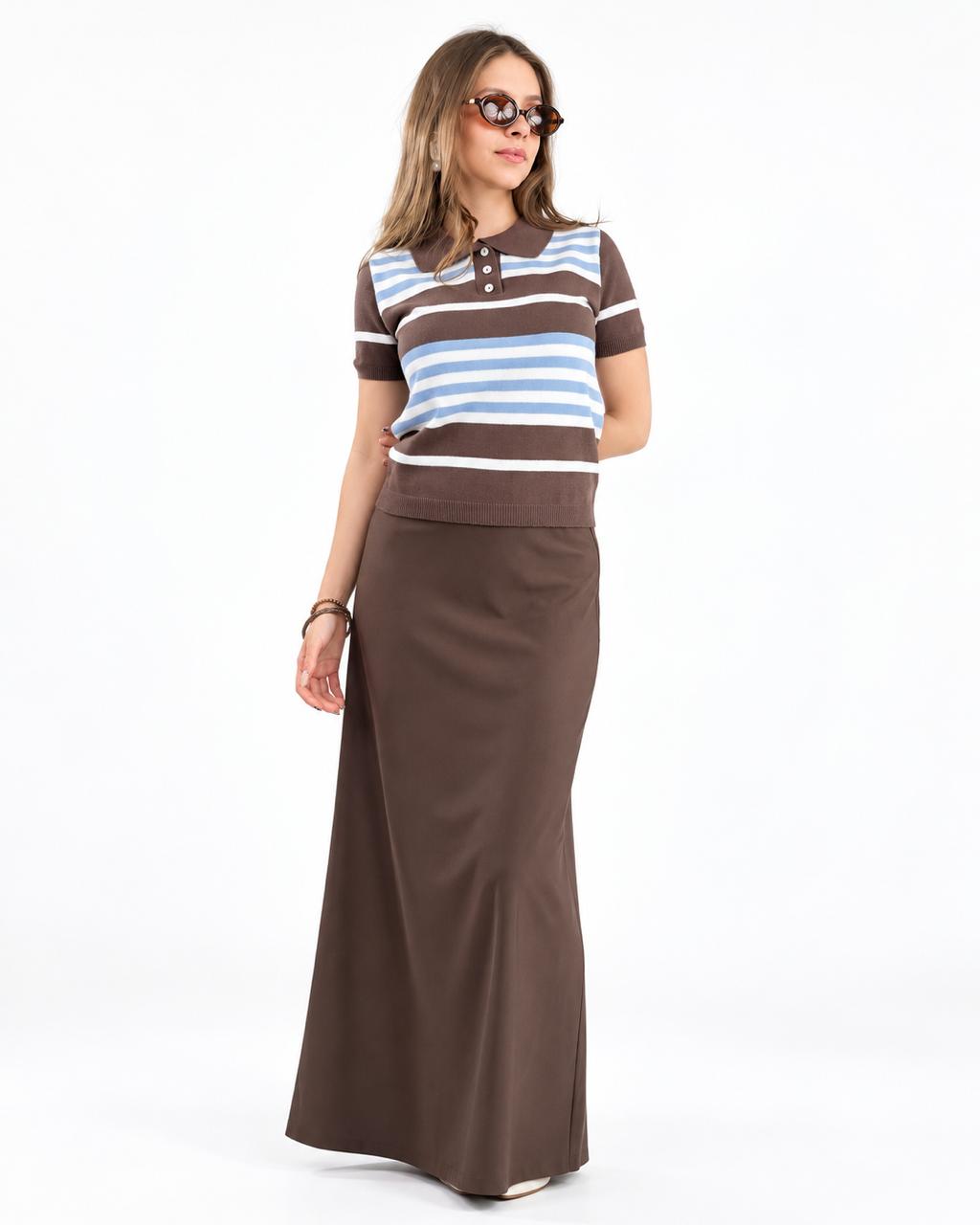 BLUSA TEJIDO CUELLO SPORT