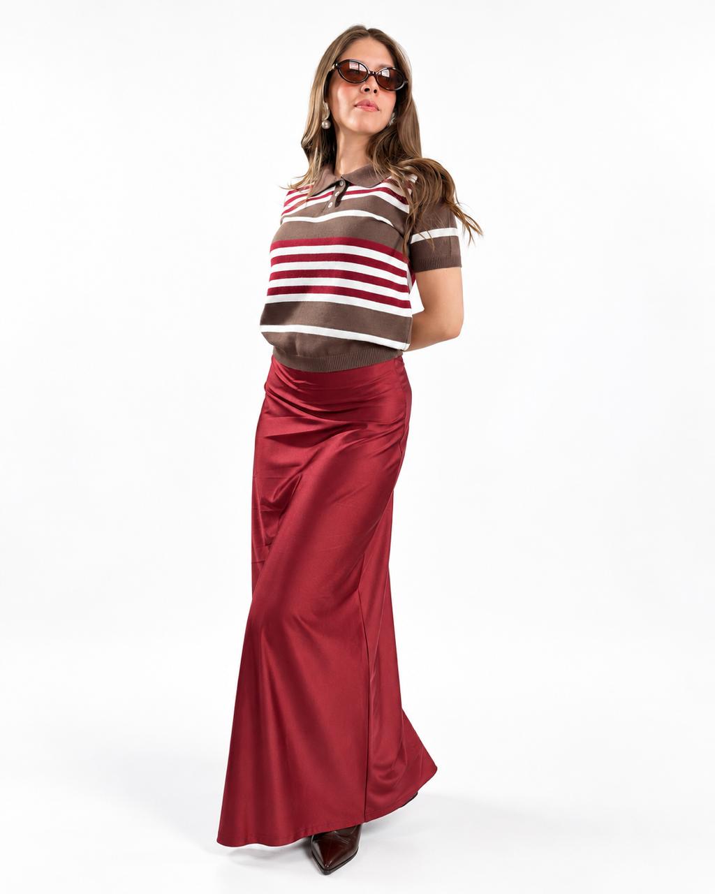 BLUSA TEJIDO CUELLO SPORT