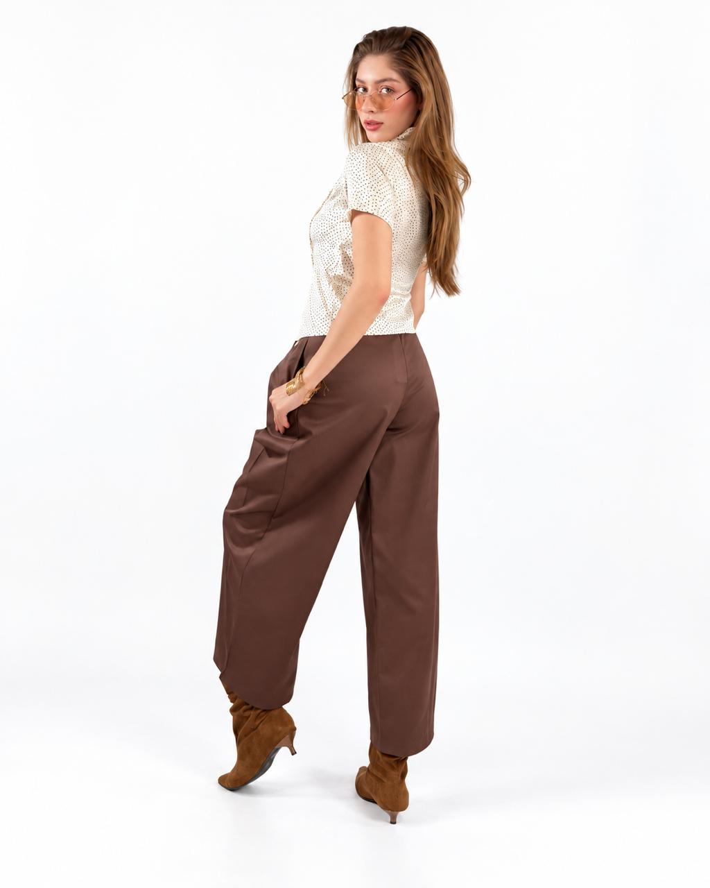 BLUSA BOTONES CRUZADA