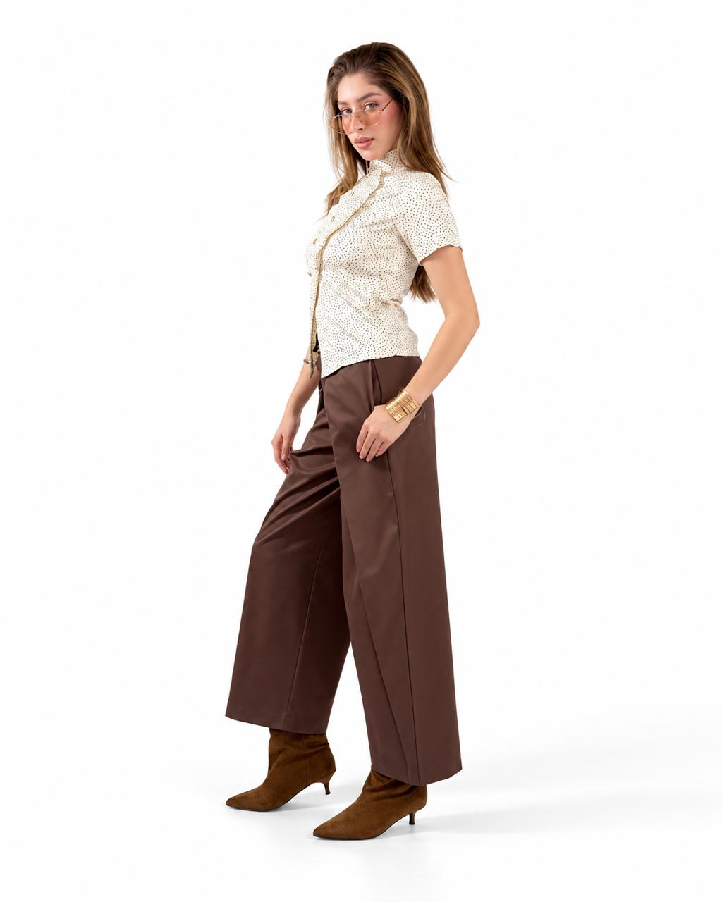 BLUSA BOTONES CRUZADA