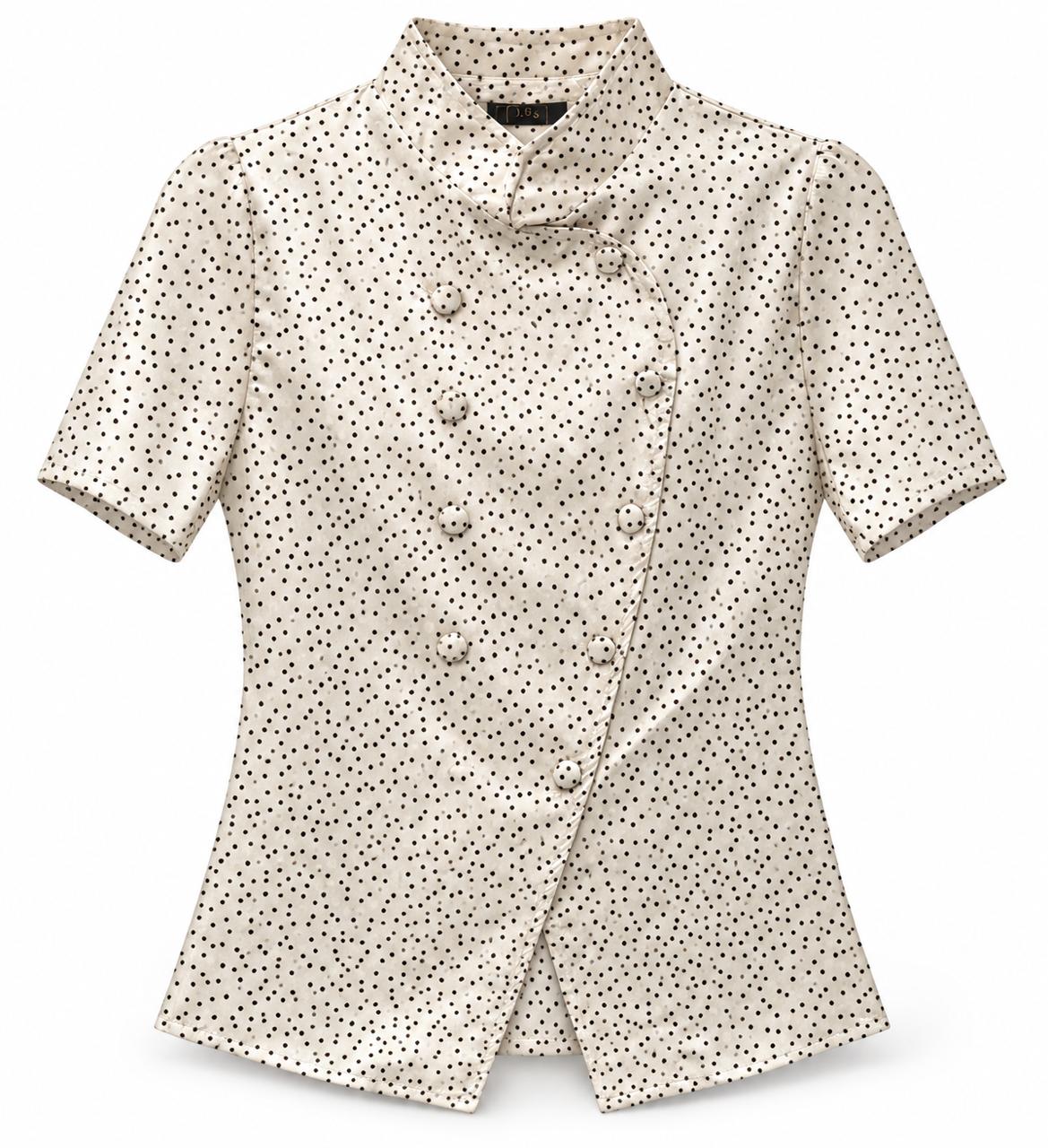 BLUSA BOTONES CRUZADA