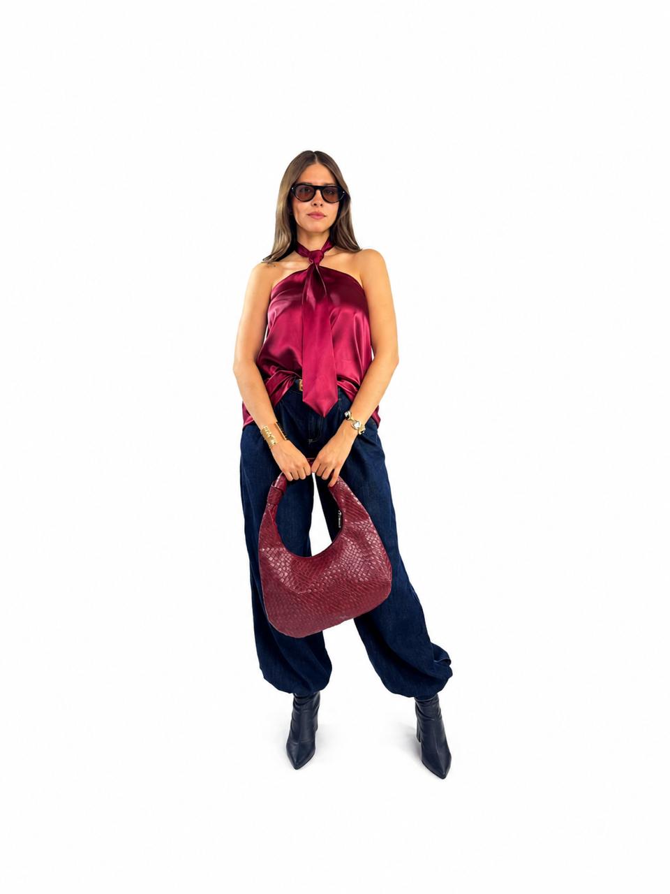 BLUSA CORBATA