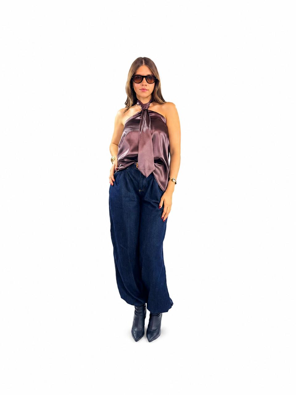 BLUSA CORBATA
