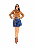 FALDA TABLEADA