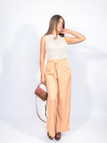 PANTALON RAYADO CON JARETA