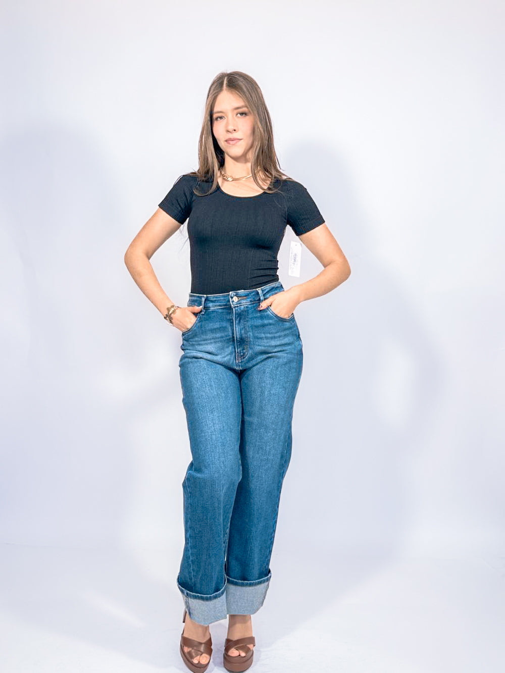 BLUSA LICRA CON DISEÑO CANALES
