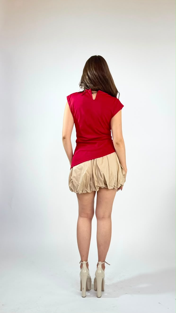 BLUSA DRAPEADA